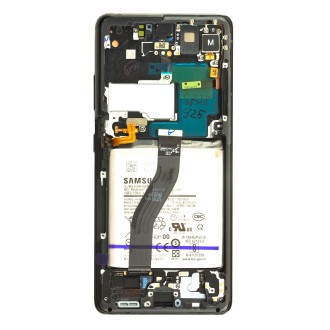 LCD display + Dotyk Samsung SM-G998 Galaxy S21 Ultra Phantom Black (Service Pack)