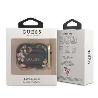 Guess Silikonové Pouzdro pro Airpods Pro Floral N.4 (GUACAPTPUBKFLO4)
