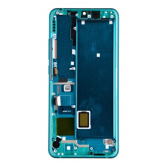 LCD Display + Dotyková Deska + Přední Kryt pro Xiaomi Mi Note 10 Pro Green