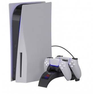 iPega P5016 Rainbow Bridge Dual Charger pro PS5