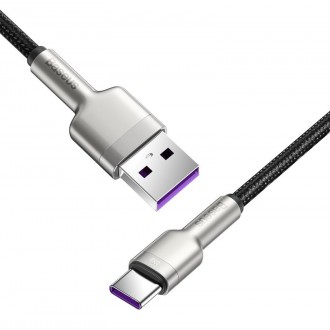 Baseus CAKF000001 Cafule Datový Kabel USB-USB-C 66W 0, 25m Black