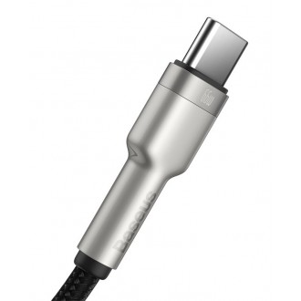 Baseus CAKF000101 Cafule Metal Datový Kabel USB-USB-C 66W 1m Black
