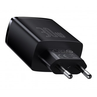 Baseus CCXJ-E01 Compact Quick Nabíječka USB-C 30W Black