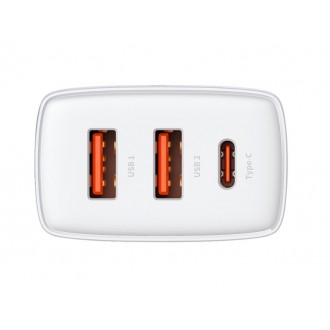 Baseus CCXJ-E02 Compact Quick Nabíječka USB-C 30W White