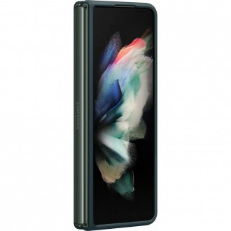 EF-PF926TGE Samsung Silikonový Kryt pro Galaxy Z Fold 3 Green