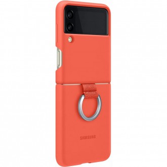 EF-PF711TPE Samsung Silikonový Kryt pro Galaxy Z Flip 3 Coral