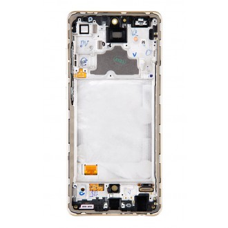 LCD display + Dotyk Samsung A725 Galaxy A72 White (Service Pack)