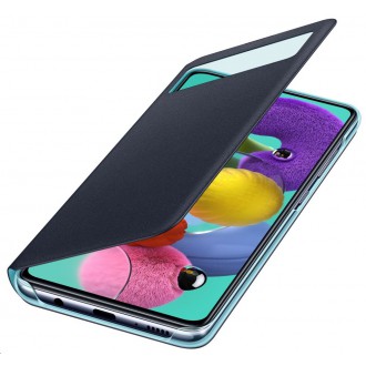 EF-EA515PBE Samsung S-View Pouzdro pro Galaxy A51 Black (Pošk. Balení)