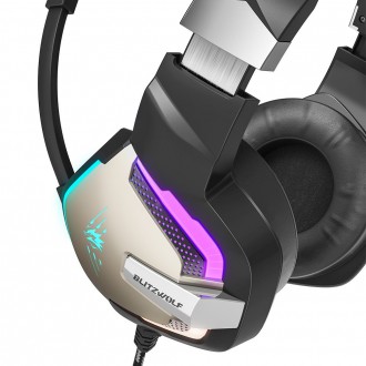 Blitzwolf BW-GH1 Pro Gaming Headset s Mikrofonen Black