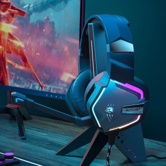 Blitzwolf BW-GH1 Pro Gaming Headset s Mikrofonen Black
