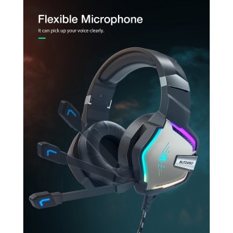 Blitzwolf BW-GH1 Pro Gaming Headset s Mikrofonen Black
