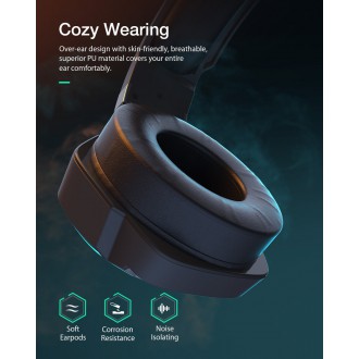 Blitzwolf BW-GH1 Pro Gaming Headset s Mikrofonen Black