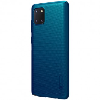 Nillkin Super Frosted Zadní Kryt pro Samsung Galaxy Note 10 Lite Peacock Blue