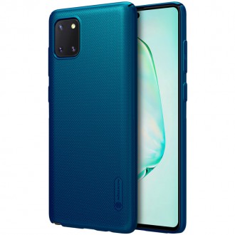 Nillkin Super Frosted Zadní Kryt pro Samsung Galaxy Note 10 Lite Peacock Blue