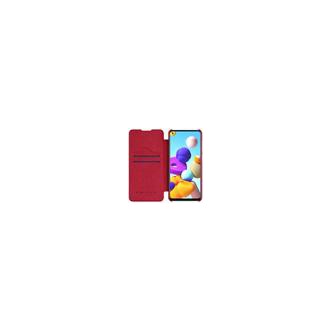 Nillkin Qin Book Pouzdro pro Samsung Galaxy A21s Red