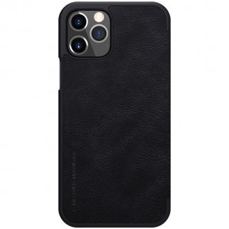 Nillkin Qin Book Pouzdro pro iPhone 12 Pro Max Black