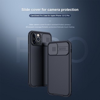 Nillkin CamShield Pro Zadní Kryt pro iPhone 12/12 Pro Black