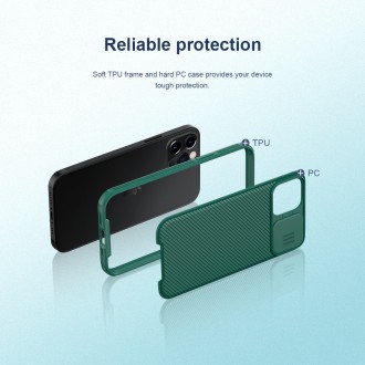 Nillkin CamShield Pro Zadní Kryt pro iPhone 12/12 Pro Black