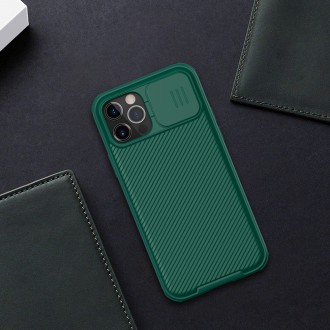 Nillkin CamShield Pro Zadní Kryt pro iPhone 12/12 Pro Dark Green