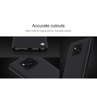 Nillkin Textured Hard Case pro Xiaomi Poco X3 Black