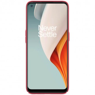 Nillkin Super Frosted Zadní Kryt pro OnePlus Nord N100 Bright Red