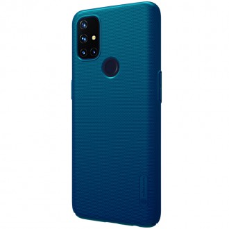 Nillkin Super Frosted Zadní Kryt pro OnePlus Nord N10 5G Peacock Blue
