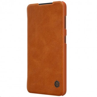 Nillkin Qin Book Pouzdro pro Samsung Galaxy S21+ Brown