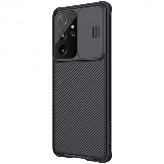 Nillkin CamShield Pro Zadní Kryt pro Samsung Galaxy S21 Ultra Black