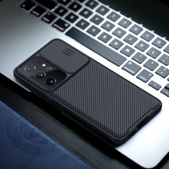 Nillkin CamShield Pro Zadní Kryt pro Samsung Galaxy S21 Ultra Black