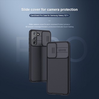 Nillkin CamShield Pro Zadní Kryt pro Samsung Galaxy S21+ Black