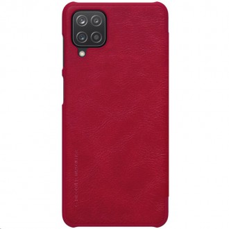 Nillkin Qin Book Pouzdro pro Samsung Galaxy A12 Red
