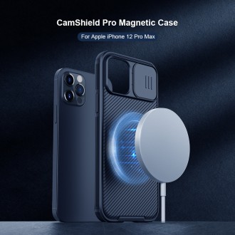 Nillkin CamShield Pro Magnetic Zadní Kryt pro iPhone 12 Pro Max 6.7 Black