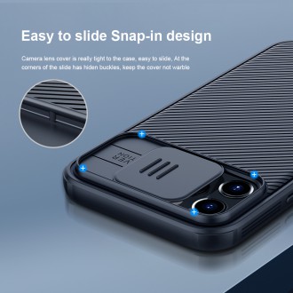 Nillkin CamShield Pro Magnetic Zadní Kryt pro iPhone 12 Pro Max 6.7 Black