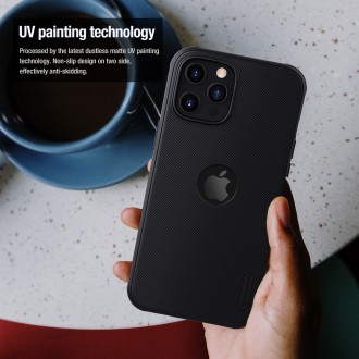 Nillkin Super Frosted PRO Magnetic Zadní Kryt pro iPhone 12/12 Pro 6.1 Black