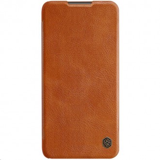 Nillkin Qin Book Pouzdro pro Xiaomi Redmi 9T Brown