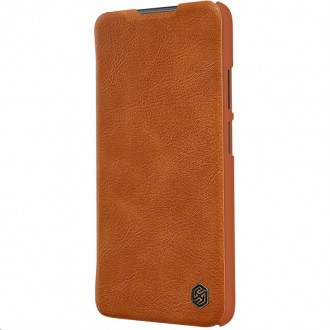 Nillkin Qin Book Pouzdro pro Xiaomi Redmi 9T Brown