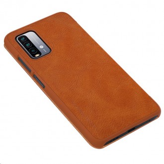 Nillkin Qin Book Pouzdro pro Xiaomi Redmi 9T Brown