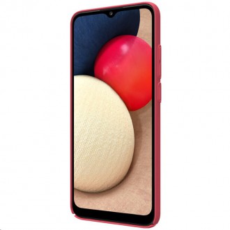 Nillkin Super Frosted Zadní Kryt pro Samsung Galaxy A02s Bright Red