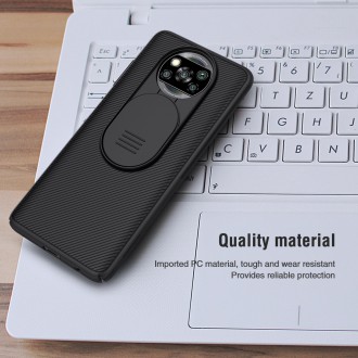 Nillkin CamShield Pro Zadní Kryt pro Xiaomi Poco X3 NFC Black