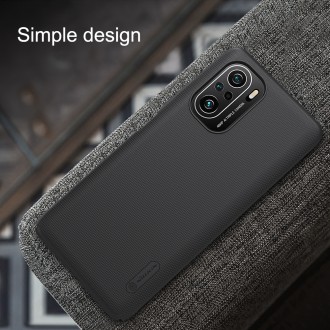 Nillkin Super Frosted Zadní Kryt pro Xiaomi Poco F3 Black