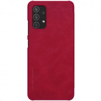 Nillkin Qin Book Pouzdro pro Samsung Galaxy A32 4G Red