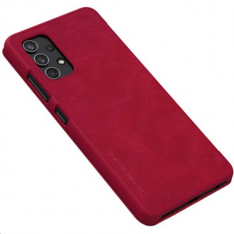 Nillkin Qin Book Pouzdro pro Samsung Galaxy A32 4G Red