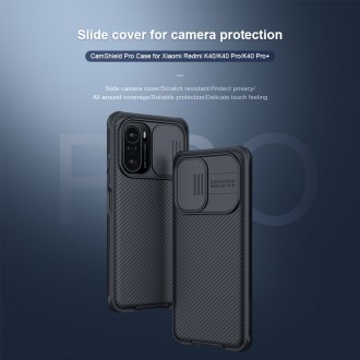 Nillkin CamShield Pro Zadní Kryt pro Xiaomi Poco F3 Black