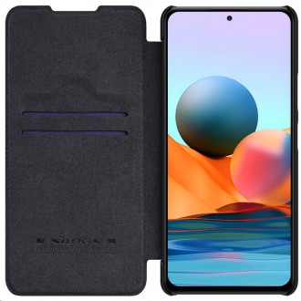 Nillkin Qin Book Pouzdro pro Xiaomi Redmi Note 10 Pro/10 Pro Max Black