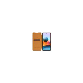 Nillkin Qin Book Pouzdro pro Xiaomi Redmi Note 10 Pro/10 Pro Max Brown
