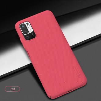 Nillkin Super Frosted Zadní Kryt pro Xiaomi Redmi Note 10 5G Bright Red