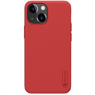 Nillkin Super Frosted PRO Zadní Kryt pro iPhone 13 Mini Red (Without Logo Cutout)