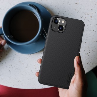 Nillkin Super Frosted PRO Zadní Kryt pro iPhone 13 Black (Without Logo Cutout)