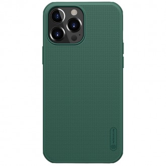 Nillkin Super Frosted PRO Zadní Kryt pro iPhone 13 Pro Max Deep Green (Without Logo Cutout)