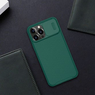 Nillkin CamShield Pro Zadní Kryt pro iPhone 13 Pro Max Deep Green